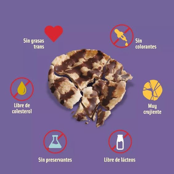 Galleta Mizos Maíz Chocolate 20 Gr. - 28 Uds.-3