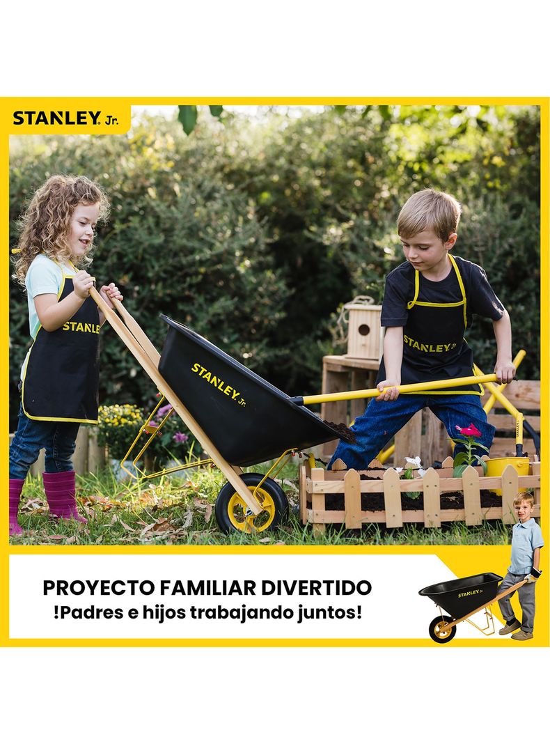 Carretilla de Jardinería para niños Stanley Jr-4