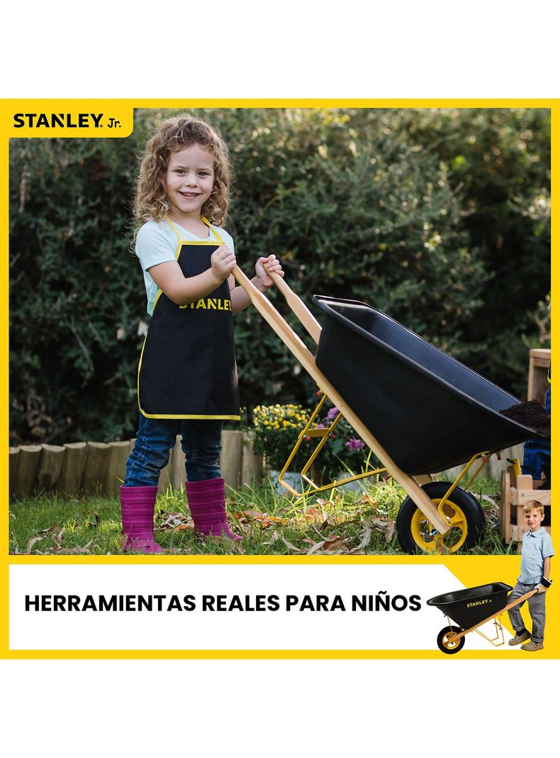 Carretilla de Jardinería para niños Stanley Jr-5