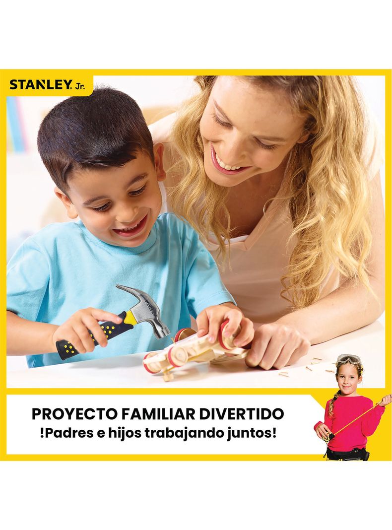 Juego de 5 Herramientas para niños Stanley Jr-3