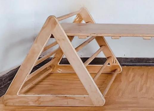 Triángulo Pikler Montessori Para Niños - Fomenta la Motricidad y el Juego Activo-2