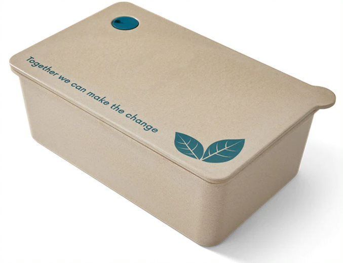 Taper EcoSoulife Grande (A 15cm x Al 8cm x L24cm), Cascara De Arroz Cafe Claro