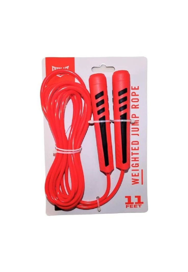 Cuerda de salto con peso Roja Everlast-1