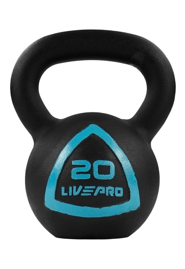      Pesa Rusa Kettlebell 20 Kg Nueva & Original Live Pro-0