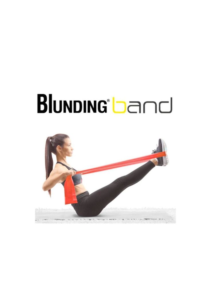 Banda elastica 1,5 mts roja Blunding-2