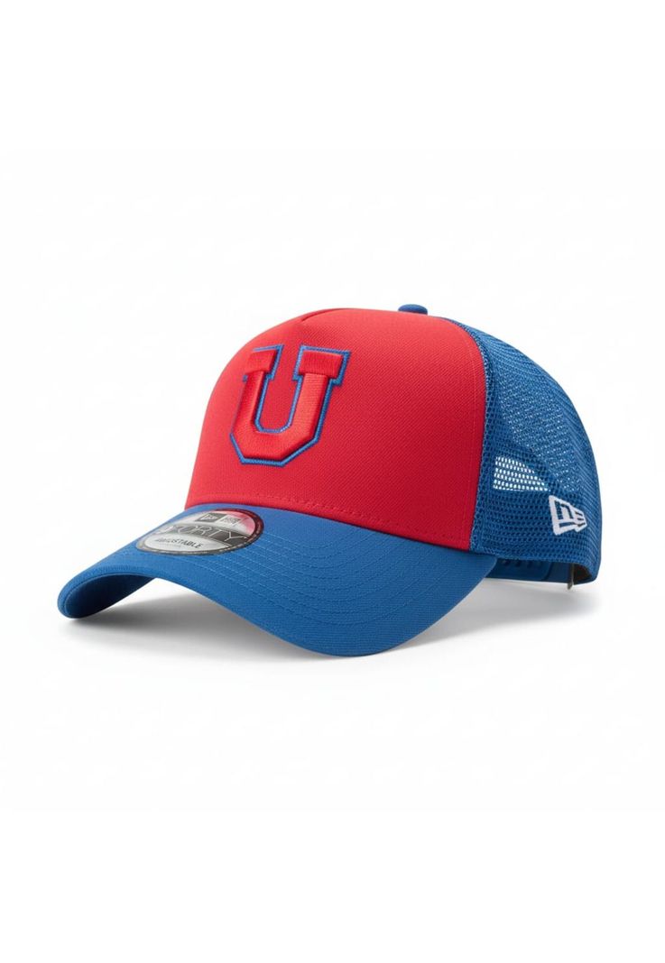 Jockey Universidad De Chile 2026 Trucker Rojo Azul New Era