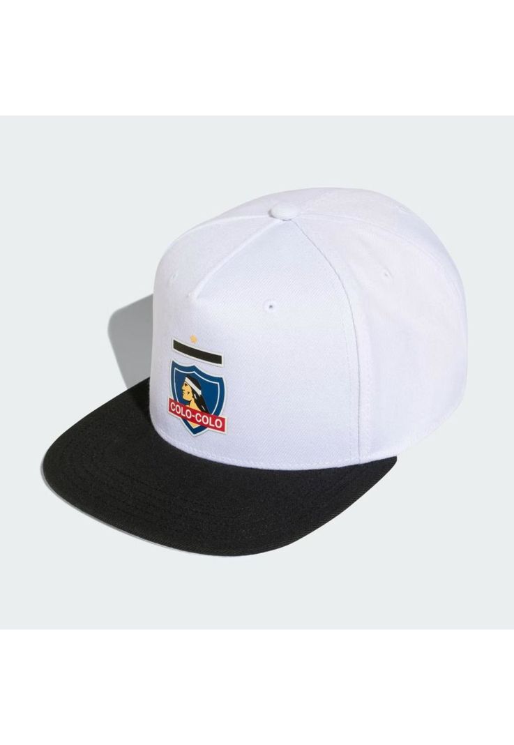 Snapback Colo Colo 2023 Blanco Nuevo Original adidas-0