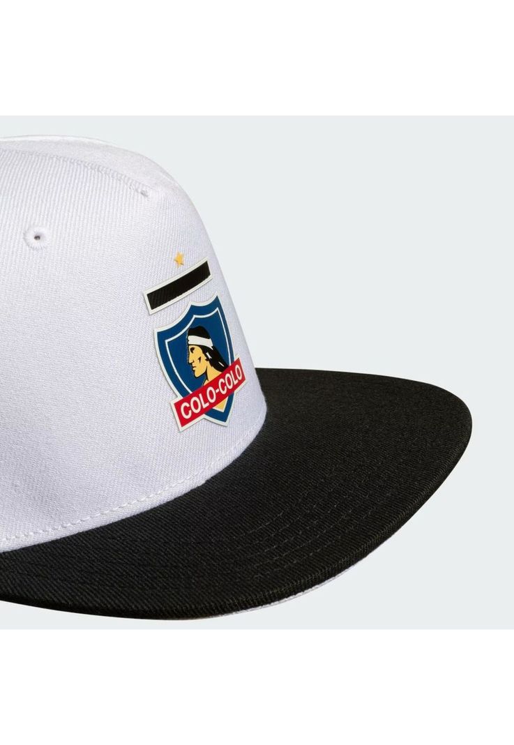Snapback Colo Colo 2023 Blanco Nuevo Original adidas-3