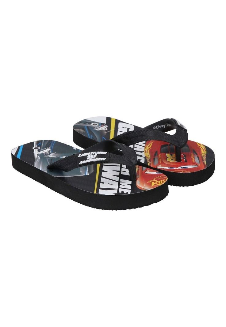 Chala Infantil Flip Flops Cars Nuevo Disney-0