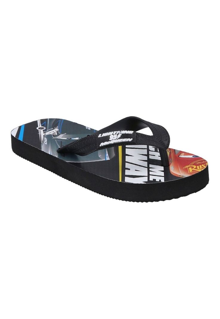 Chala Infantil Flip Flops Cars Nuevo Disney-1