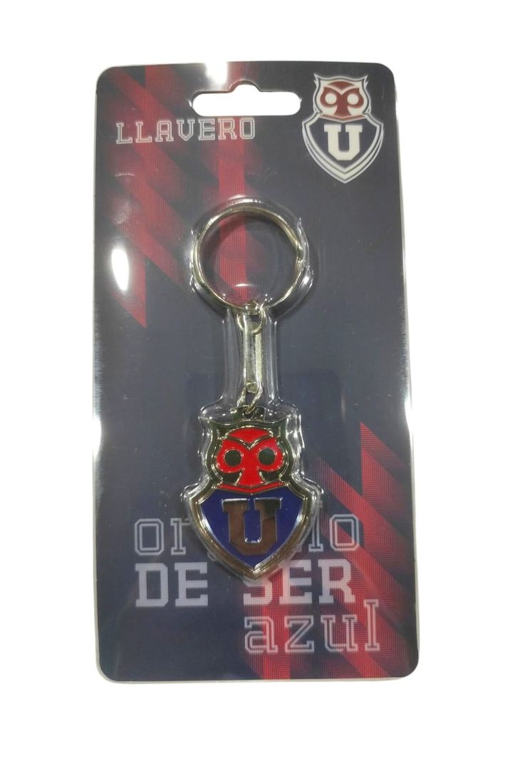 Llavero 2024 Universidad De Chile Escudo Chuncho Milled-2