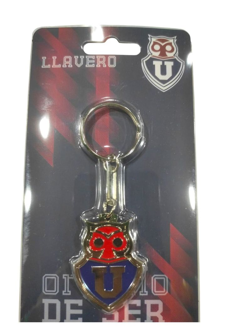 Llavero 2024 Universidad De Chile Escudo Chuncho Milled-3