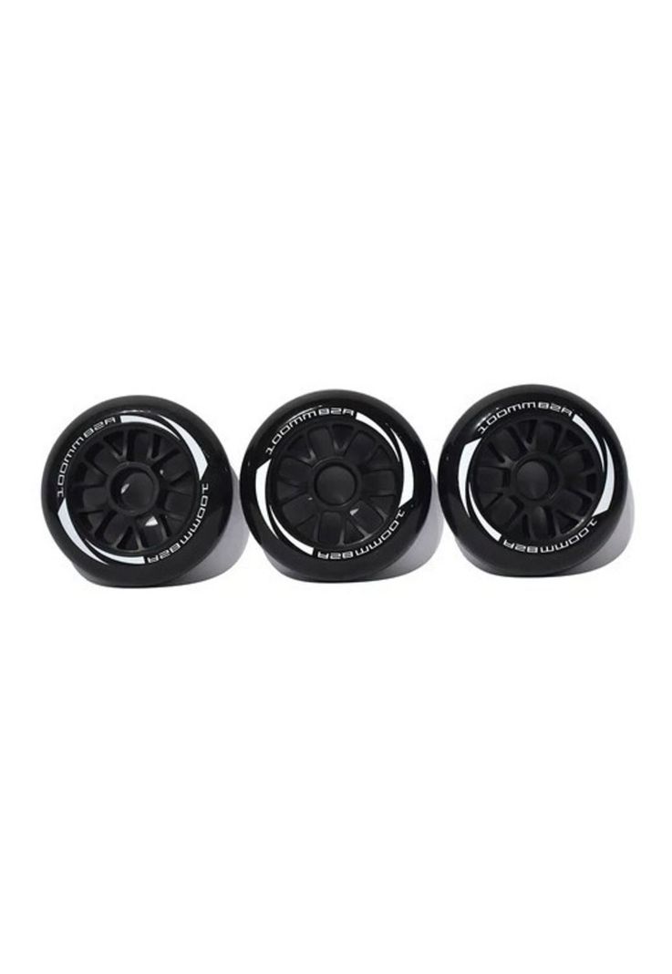 Set 3 Ruedas 100mm Patin Linea Nuevo & Original Hook-0