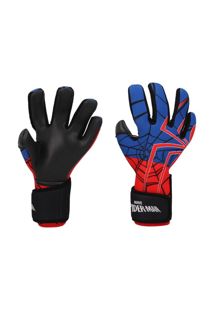 Guantes Arquero Spiderman 2022/23 Infantil Azul Marvel-0