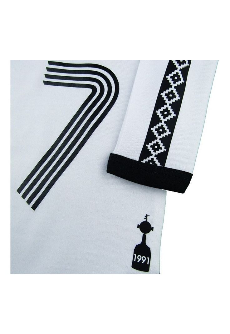      Body Bebé Colo Colo Local Blanco N°7 Oficial Manga Larga-3