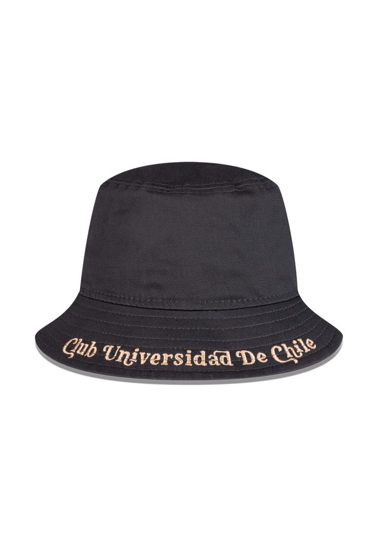 Gorro Bucket Universidad De Chile 2025 Gris Original New Era-3