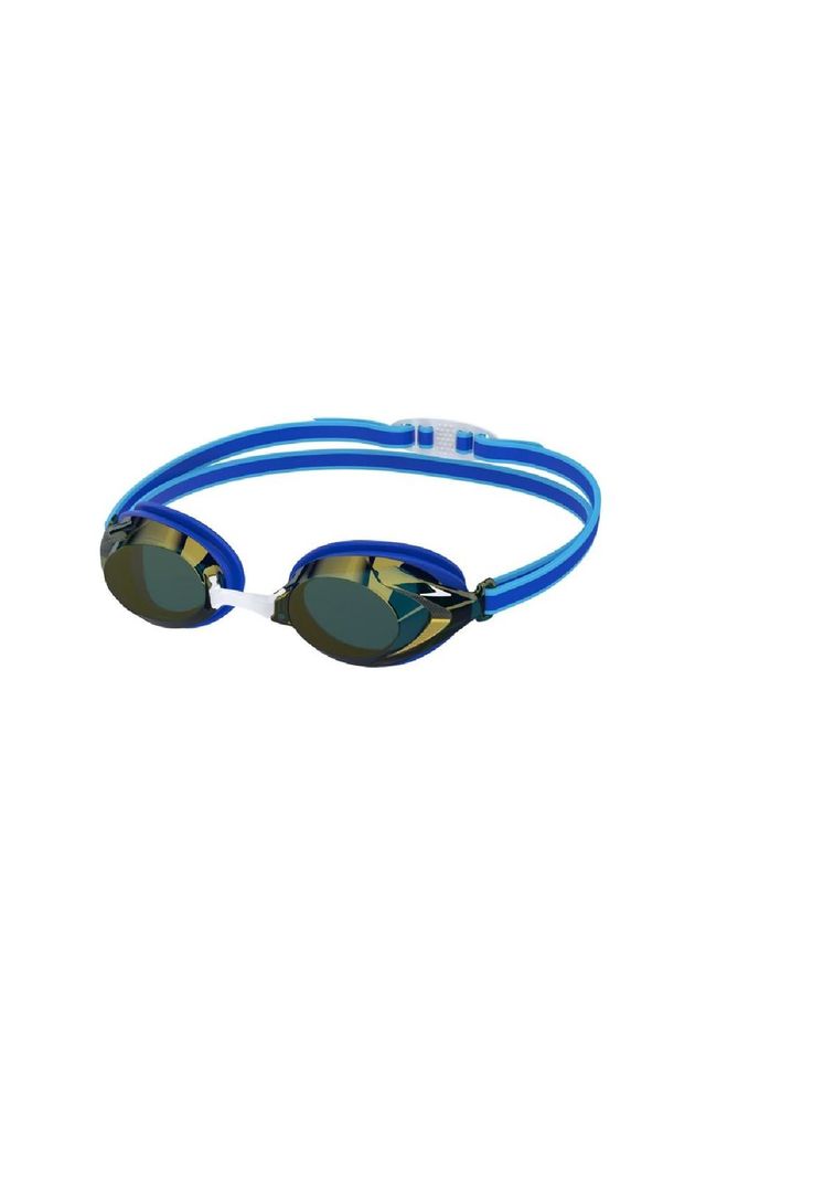 Lente Natacion Junior Vanquisher 3.0 Mirror Speedo Azul