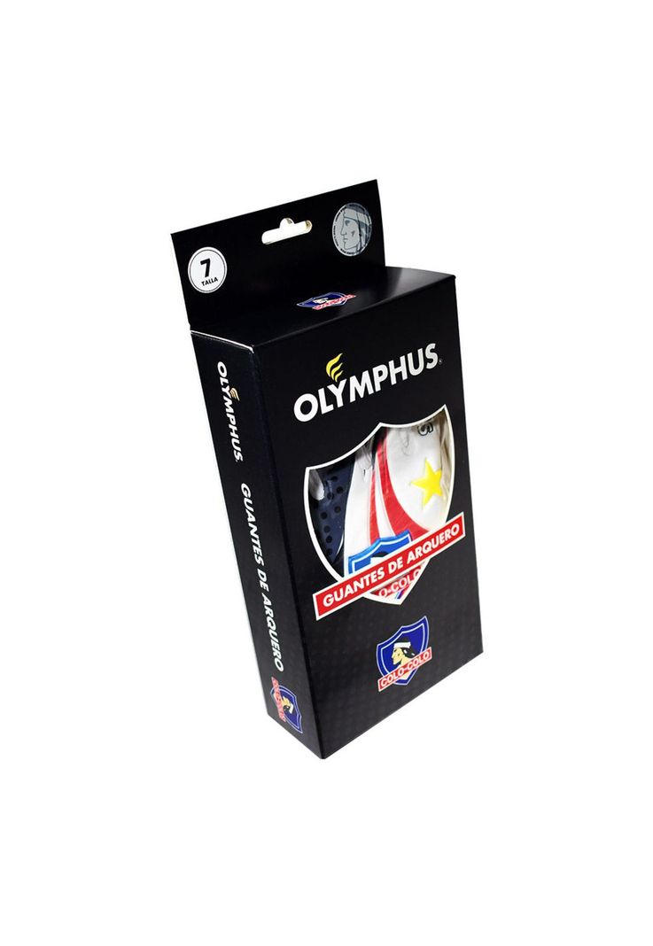 Guantes de Arquero Infantil Colo-Colo Gris Olymphus-1