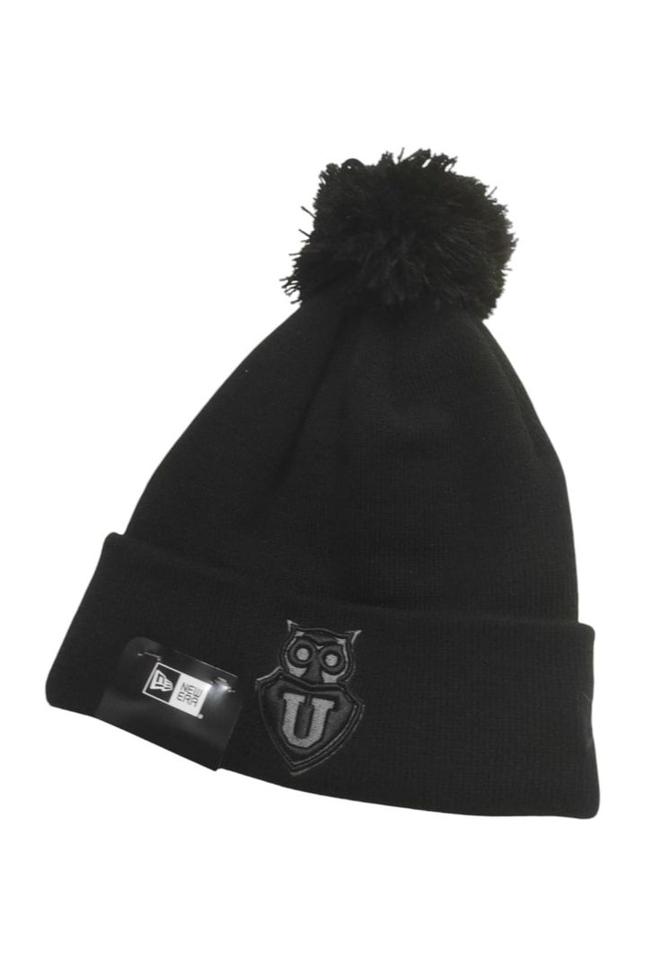 Gorro Beanie Universidad De Chile 2025 Pompón New Era-1