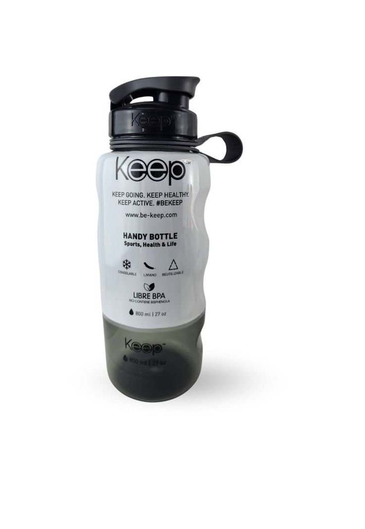 Botella Black & Black 800ml Nueva Keep