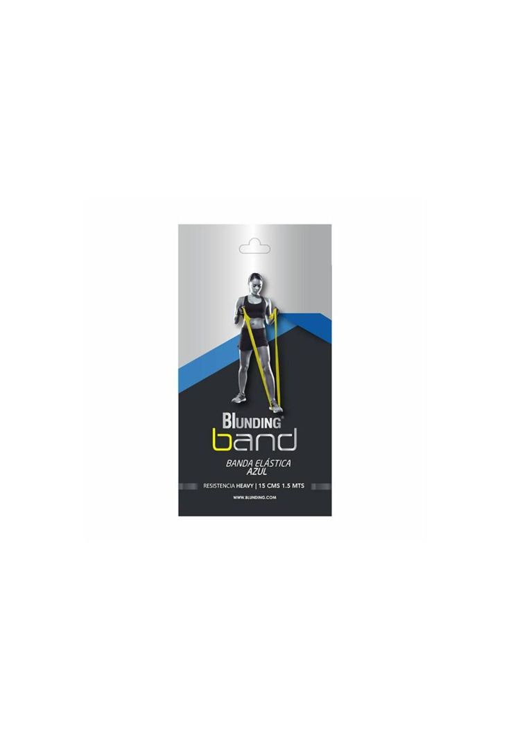 Banda elastica 1,5 mts azul Blunding-1