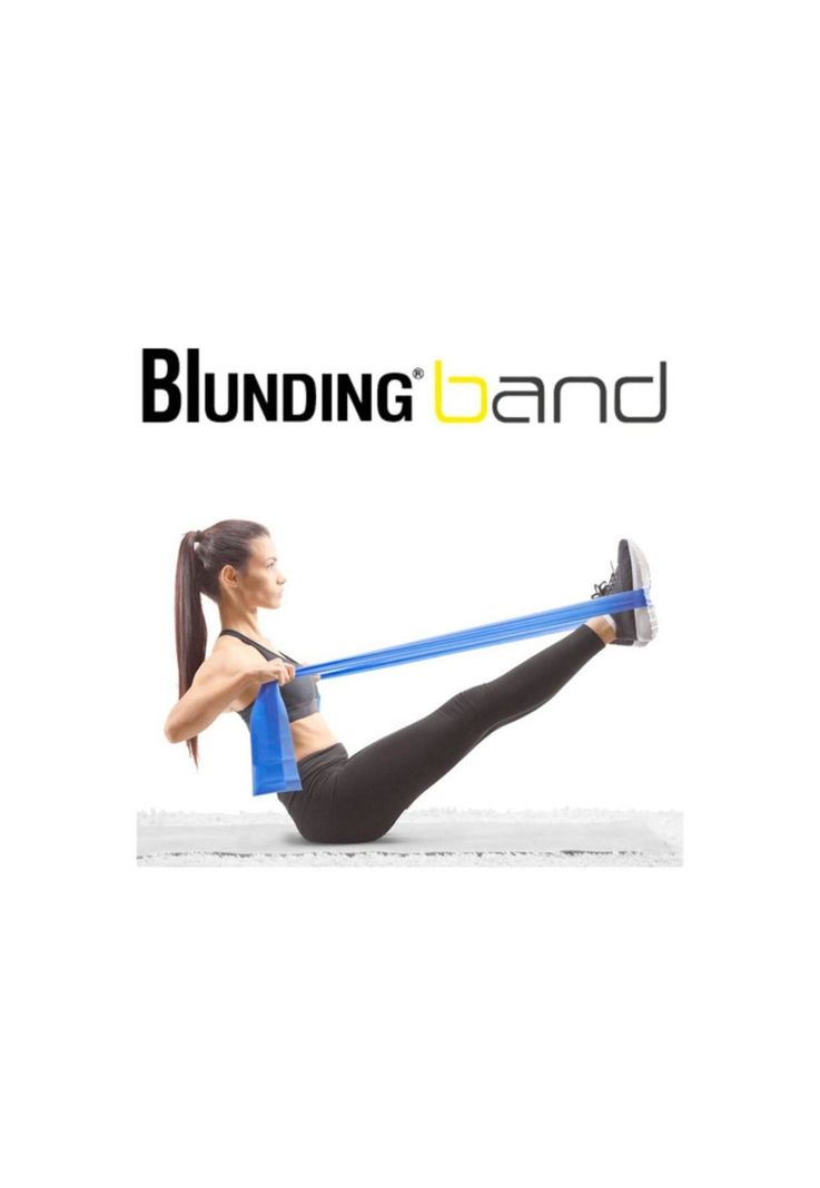 Banda elastica 1,5 mts azul Blunding-2