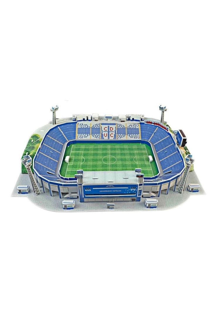 Puzzle Estadio San Carlos De Apoquindo 3D 93 Piezas Nuevo-0