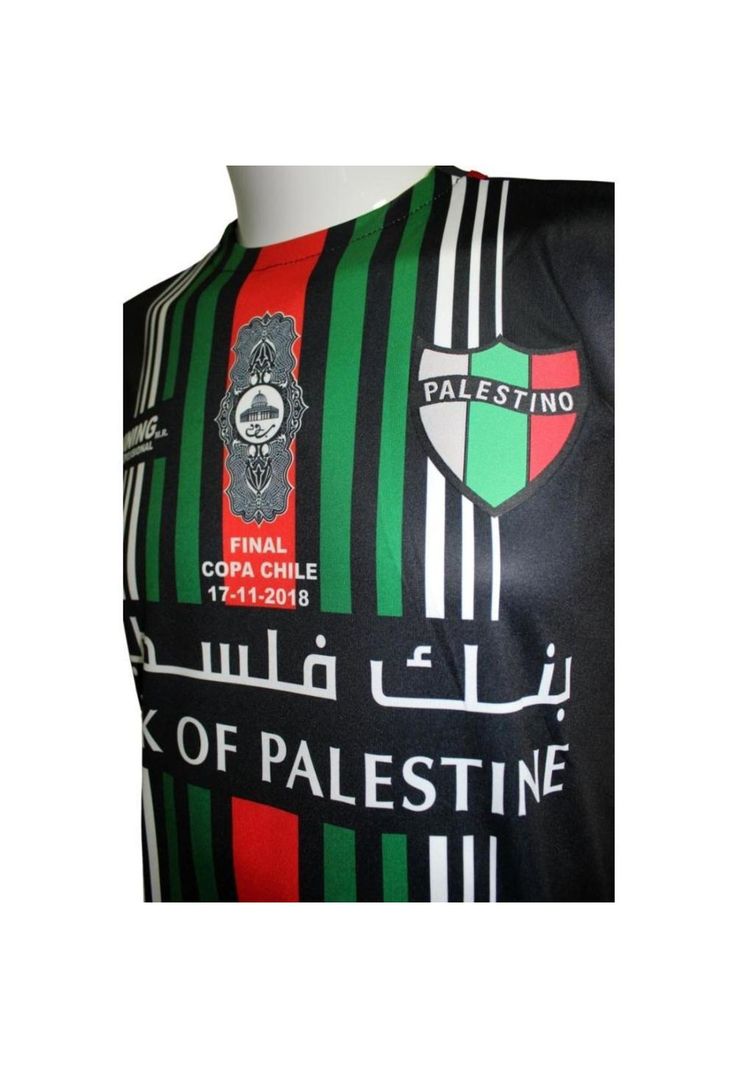 Camiseta Palestino 2018 Visita Ed. Final Copa Chile Training-1