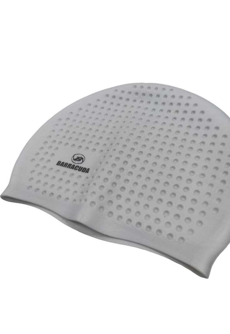 Gorra Natación Silicona Pelo Largo Nuevo Original Barracuda-1