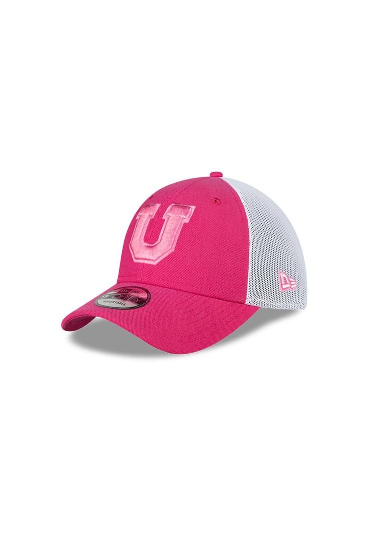 Jockey Universidad De Chile 2025 Trucker Rosa 9Forty New Era-0