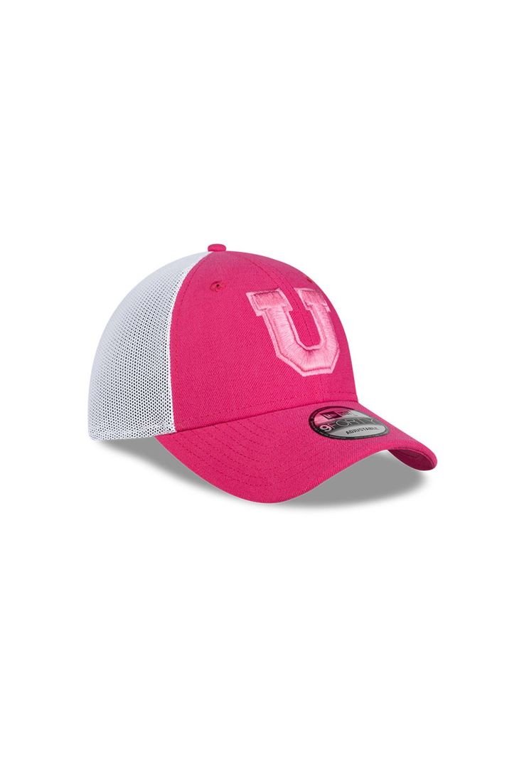 Jockey Universidad De Chile 2025 Trucker Rosa 9Forty New Era-1