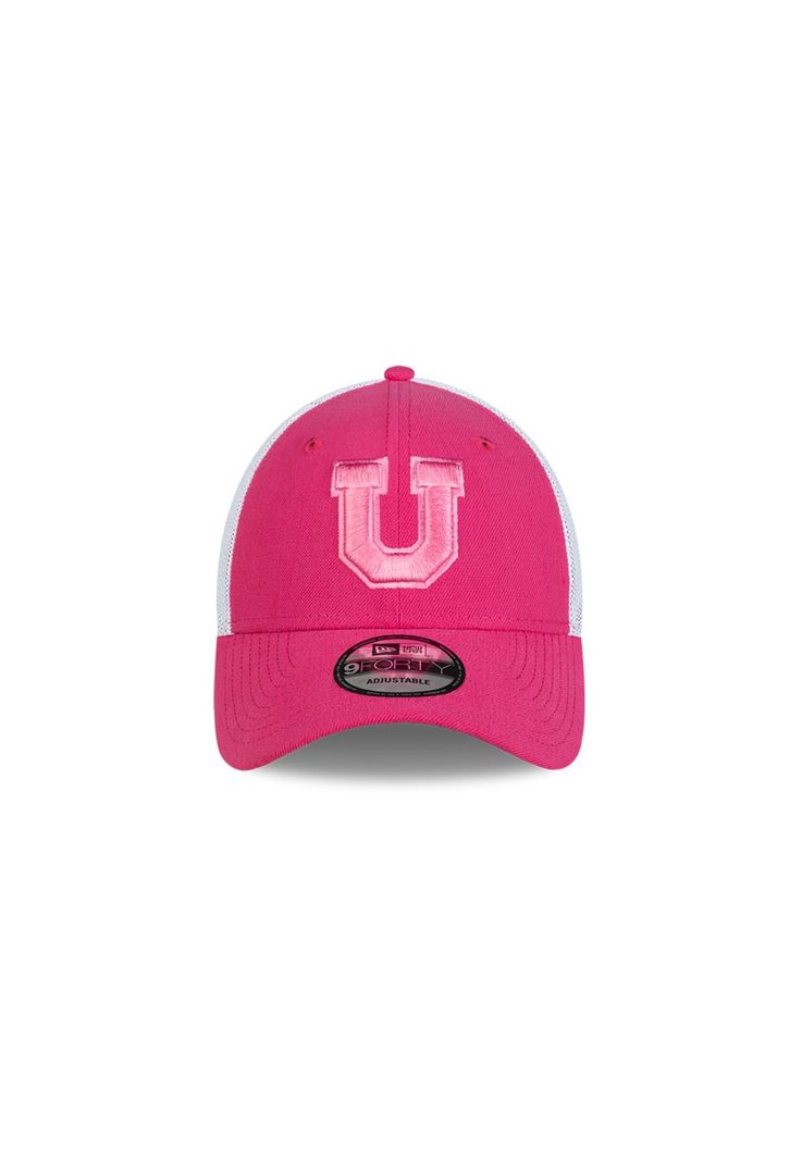 Jockey Universidad De Chile 2025 Trucker Rosa 9Forty New Era-2
