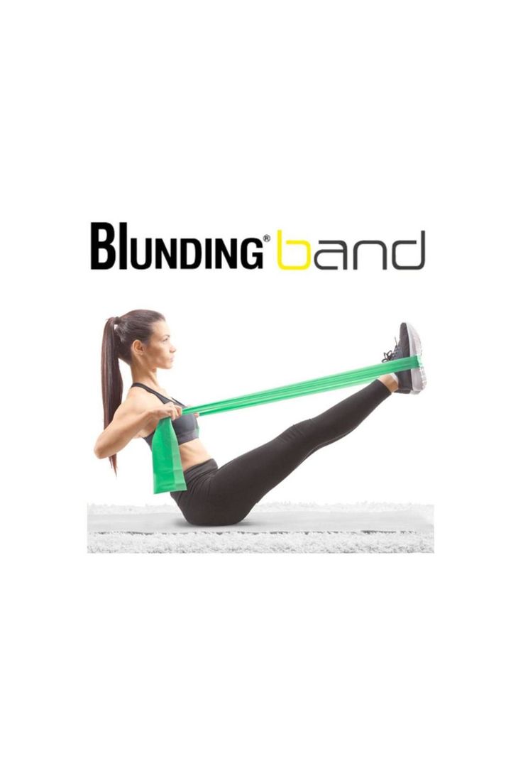 Banda elastica 1,5 mts verde Blunding-2