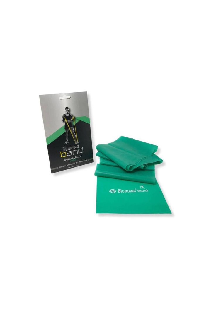 Banda elastica 1,5 mts verde Blunding-3