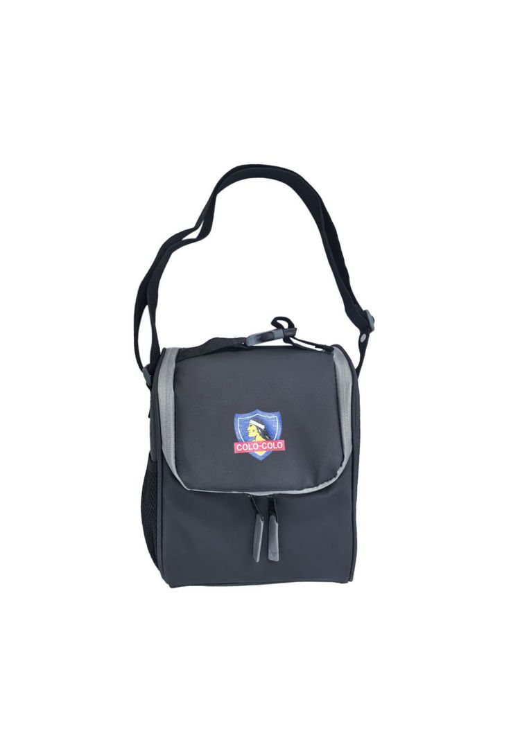 Lonchera Escolar Colo Colo 2025 Negro Producto Oficial-0