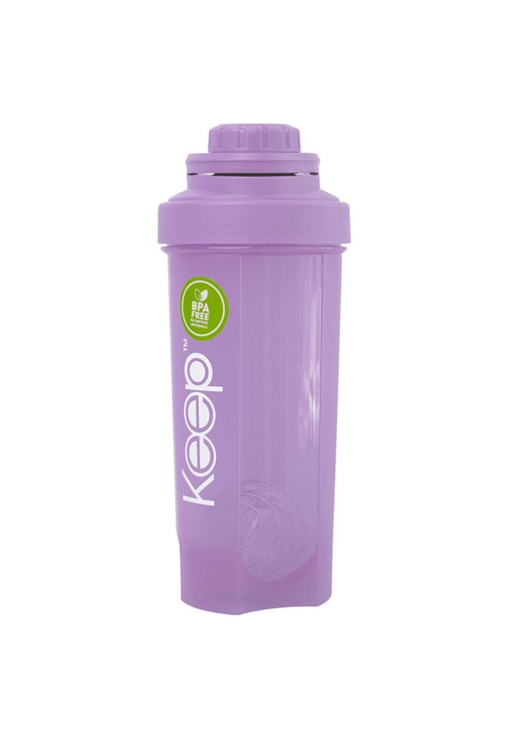 Botella sport shaker 700ml Morada Keep-0