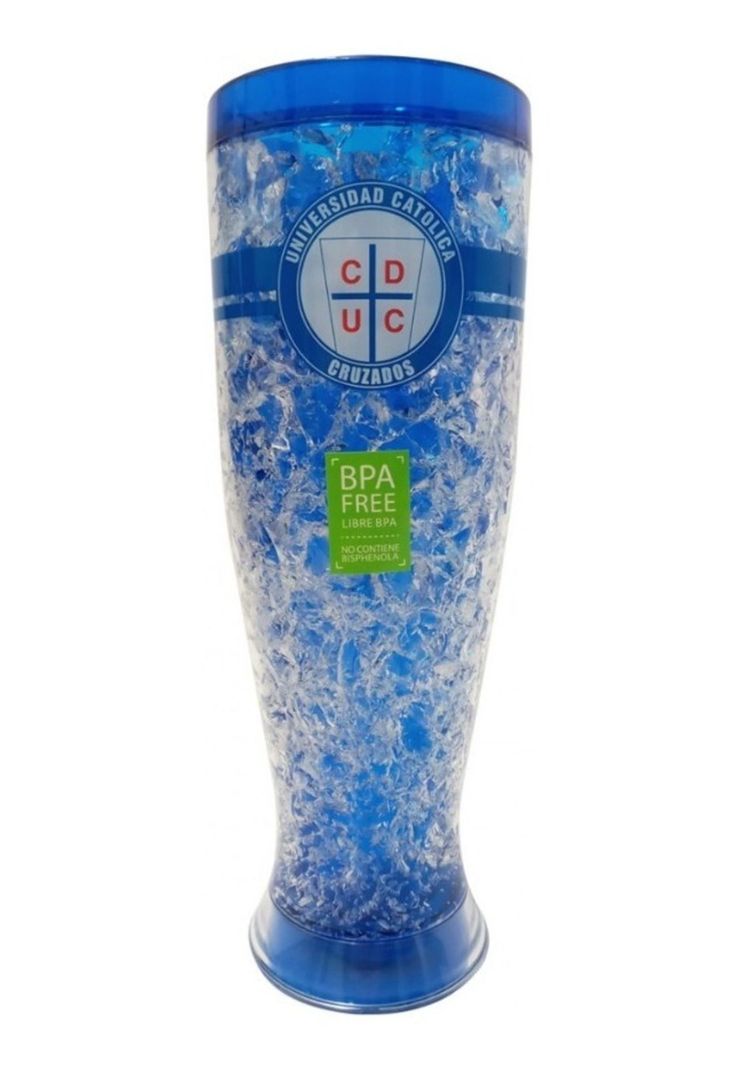 Vaso Frozen Universidad Católica 16 Oz 500 Ml Oficial Nuevo -0