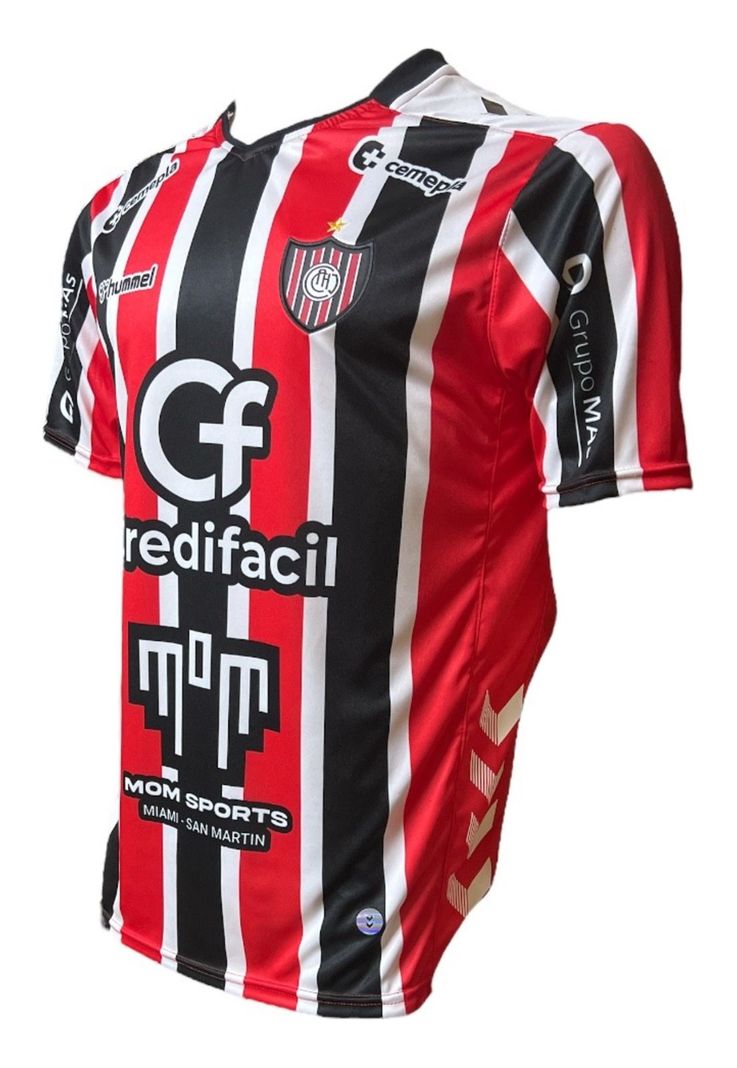 Camiseta Chacarita Juniors 2023 Titular Original Hummel-2