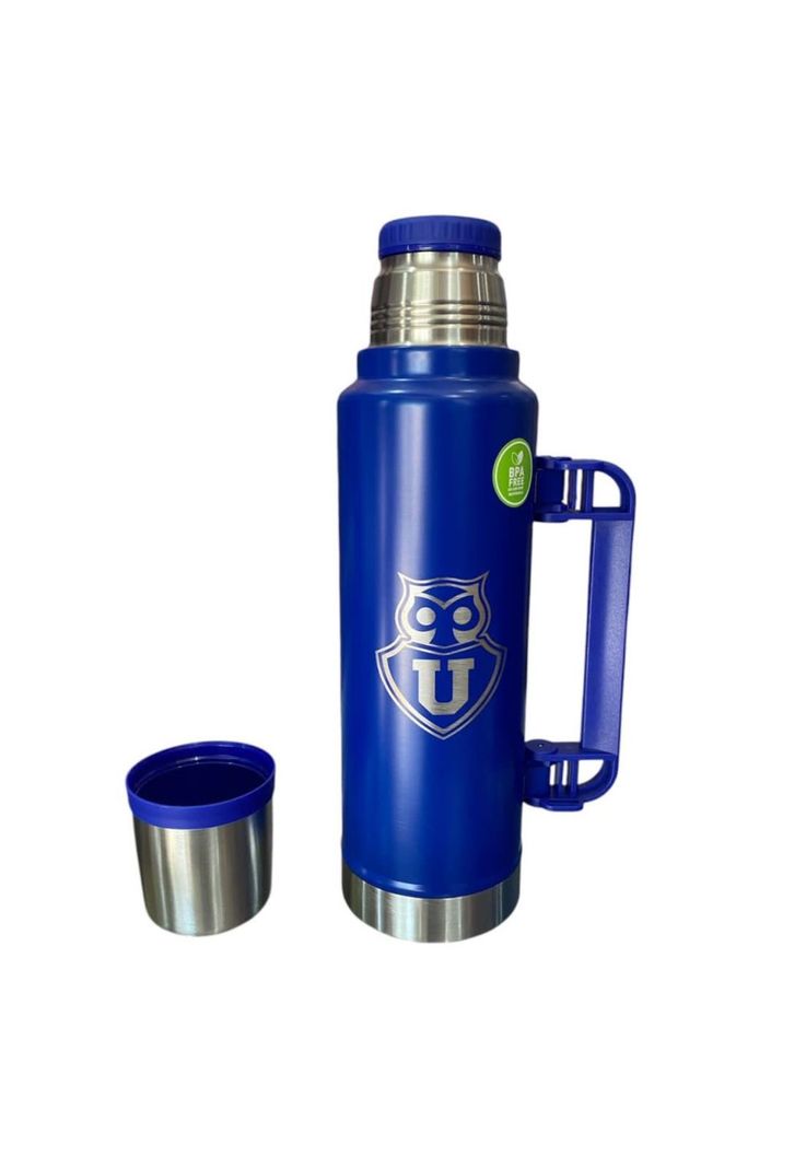Termo Universidad De Chile 1,5L Acero Inoxidable Oficial-1