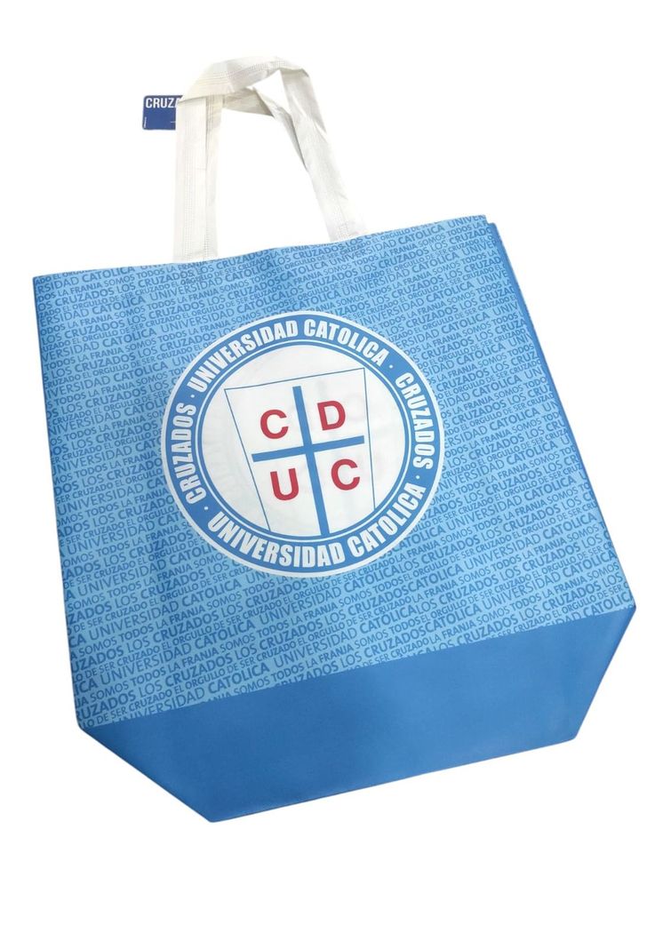 Bolsa Reutilizable U. Católica Producto Oficial Titanio-2