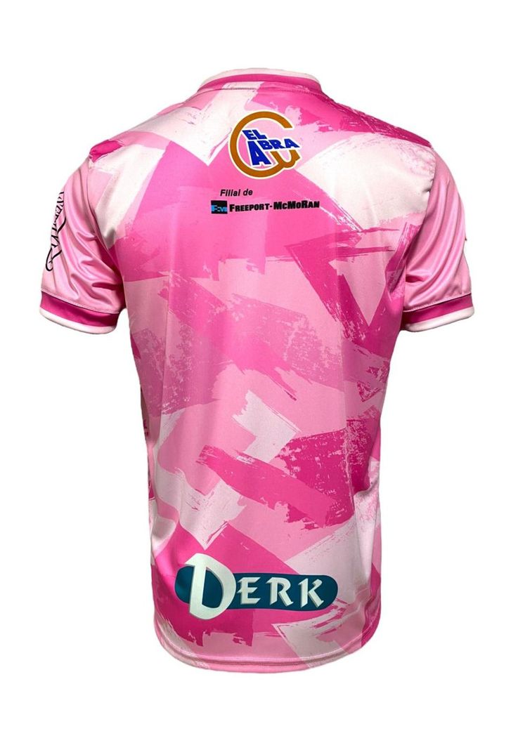 Camiseta Cobreloa 2024 Ed. Cancer de Mamas Original KS7-3