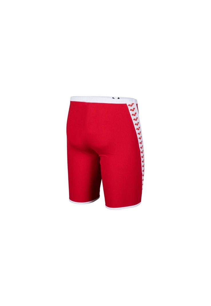 Traje baño jammer Icons Solid Rojo Arena-4