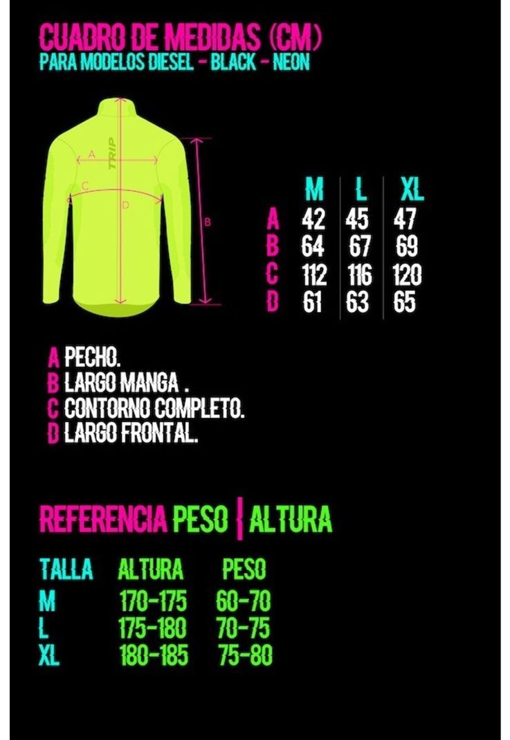 Chaqueta Cortaviento Neón Nuevo & Original Trip-4