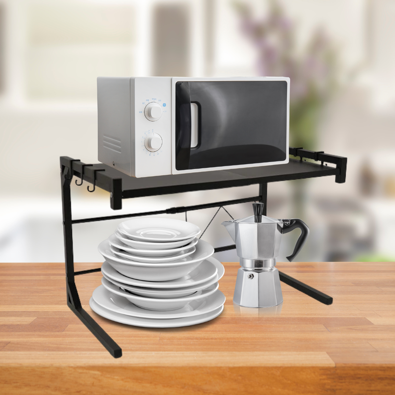 Estante Repisa de Cocina Microondas Extensible-4