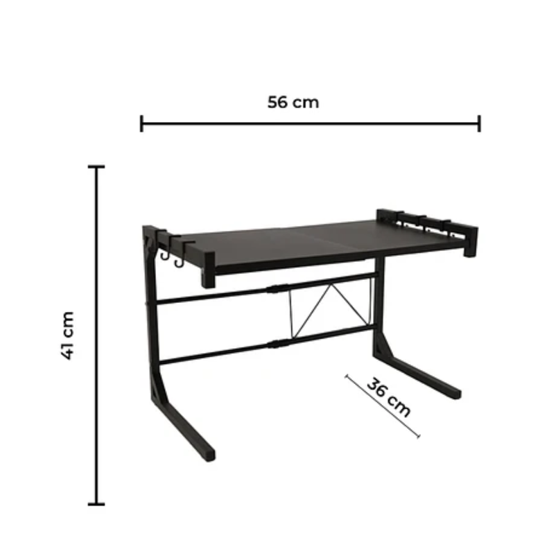 Estante Repisa de Cocina Microondas Extensible-5