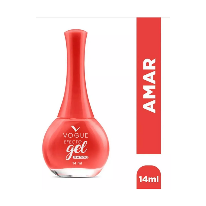 Esmalte de Uñas Vogue Efecto Gel Amar 14 ml.-0