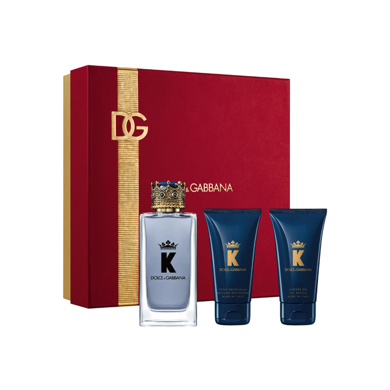 Perfume Set Dolce & Gabbana K pour Homme EDT 100ml + Shower Gel 50ml + Bálsamo 50ml-0