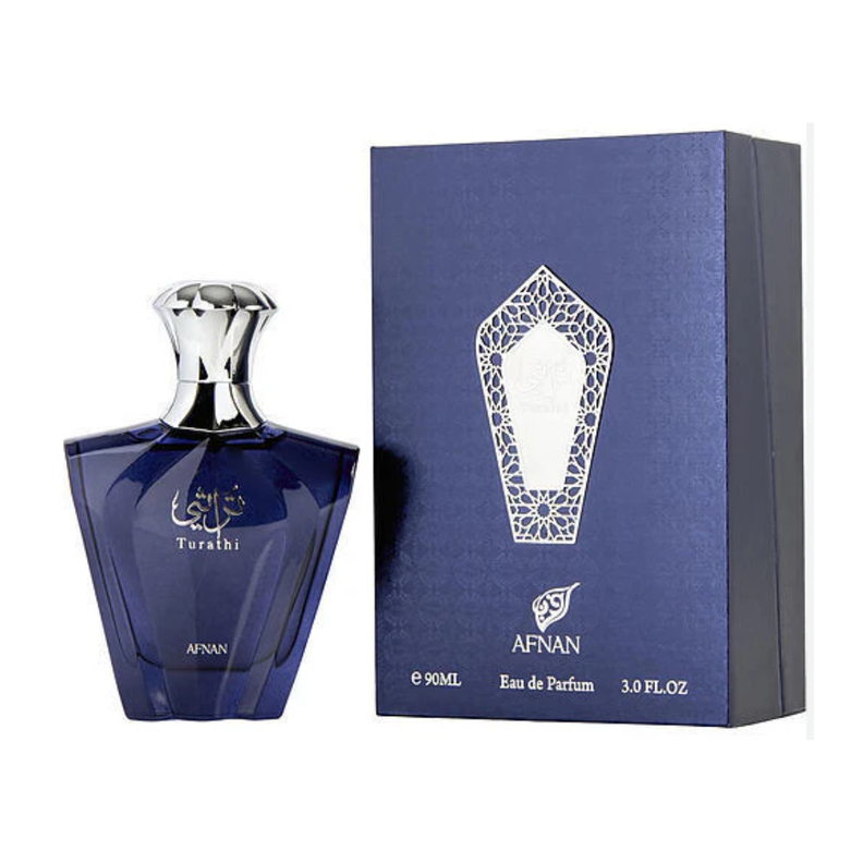  Perfume Afnan Turathi Blue EDP 90 ML-0