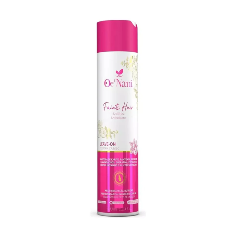 Leave-on Faints Hair Antifrizz-Antivolumen 300 ml. OE NANI