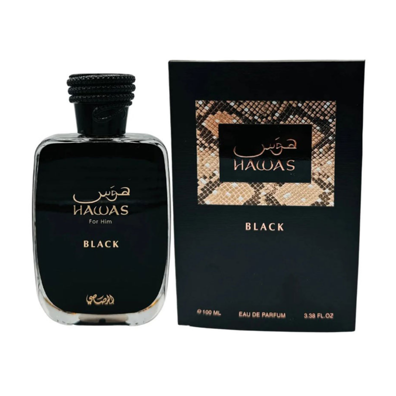 Perfume Rasasi Men's Hawas Black EDP 100 ml-0